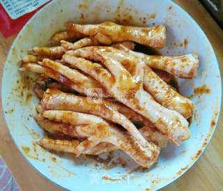 麻辣鸡爪的做法步骤:3