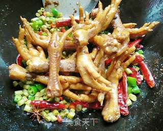 麻辣鸡爪的做法步骤:7