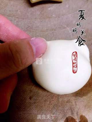 Hello Kitty红糖包的做法步骤:12