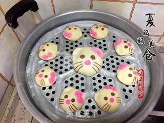 Hello Kitty红糖包的做法步骤:19