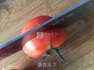 #ACA烘焙明星大赛#无油蔬菜番茄盅的做法步骤:5