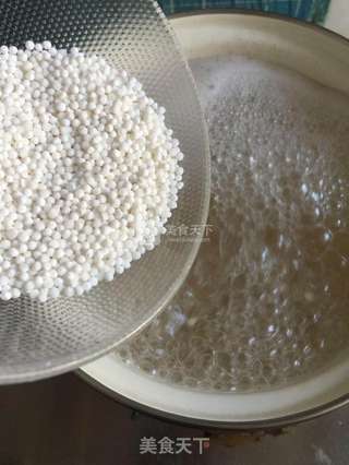 椰汁红豆薏仁西米露的做法步骤:4