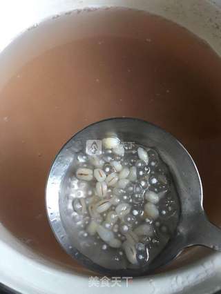 椰汁红豆薏仁西米露的做法步骤:6