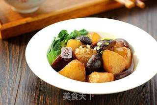 冬瓜烧花菇的做法步骤:8