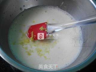 #ACA烘焙明星大赛# 柠檬杏仁纸杯蛋糕的做法步骤:6