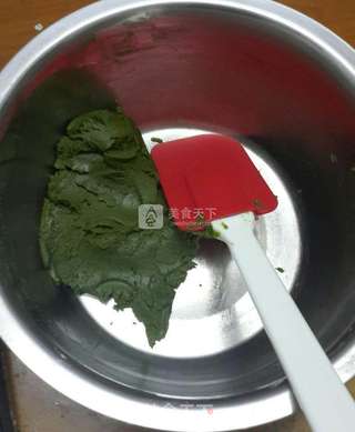 #ACA烘培明星大赛#抹茶果酱酥饼的做法步骤:3