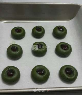 #ACA烘培明星大赛#抹茶果酱酥饼的做法步骤:6