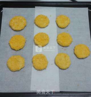 #ACA烘培明星大赛#酥烤山药饼的做法步骤:6