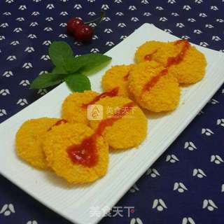 #ACA烘培明星大赛#酥烤山药饼的做法步骤:8
