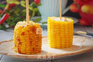 #ACA烘焙明星大赛#香烤玉米的做法步骤:7