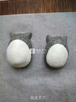 #ACA烘焙明星大赛#黑芝麻龙猫汤圆的做法步骤:9