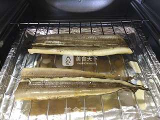 #ACA烘焙明星大赛#盐烤鳗鱼的做法步骤:4