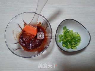 #ACA烘焙明星大赛#韩式辣酱烤脆皮豆腐的做法步骤:2