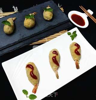 #ACA烘焙明星大赛# 鲜虾可乐饼的做法步骤:17