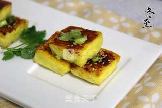 #ACA烘焙明星大赛#韩式辣酱烤脆皮豆腐的做法步骤:12