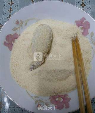 #ACA烘焙明星大赛# 鲜虾可乐饼的做法步骤:11