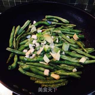 排骨酱豆角的做法步骤:5