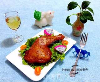 烤鸡腿的做法步骤:8