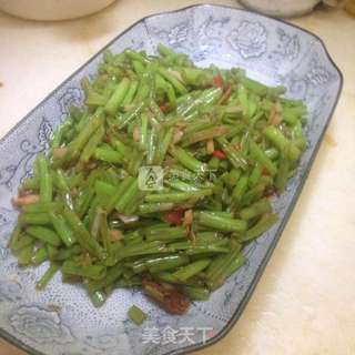 蚝油空心菜梗的做法步骤：5