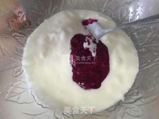 #ACA烘焙明星大赛#火龙果酸奶雪糕的做法步骤:9