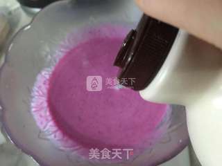 #ACA烘焙明星大赛#火龙果酸奶雪糕的做法步骤:10
