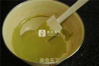 #ACA烘焙明星大赛#无油少糖的豆浆抹茶蛋糕的做法步骤:8