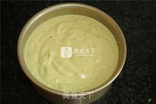 #ACA烘焙明星大赛#无油少糖的豆浆抹茶蛋糕的做法步骤:10