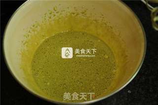 #ACA烘焙明星大赛#无油少糖的豆浆抹茶蛋糕的做法步骤:7