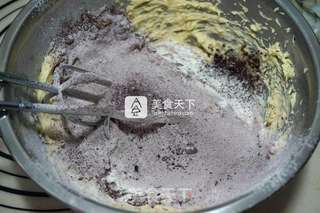 #ACA烘焙明星大赛#红曲南瓜籽饼干的做法步骤:6