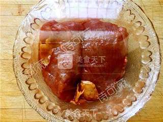#ACA烘焙明星大赛#蜜汁叉烧的做法步骤:6