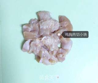 婴儿宝宝辅食——牛油果鸡肉泥米糊的做法步骤:2