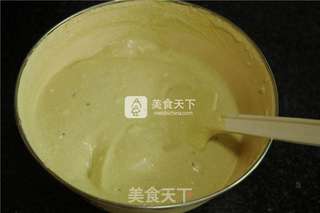 #ACA烘焙明星大赛#无油少糖的豆浆抹茶蛋糕的做法步骤:9