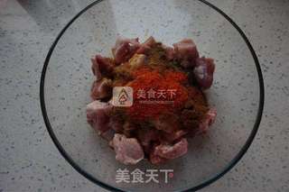 #ACA烘焙明星大赛#烤牙签肉的做法步骤:4