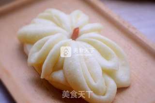 #ACA烘焙明星大赛#雪莲花馒头的做法步骤:29