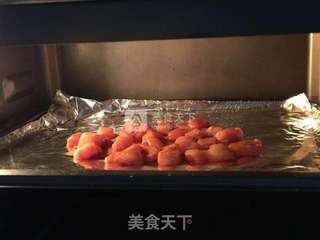 #ACA烘焙明星大赛#脆底鲜虾鸡肉披萨的做法步骤:7