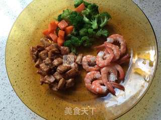 #ACA烘焙明星大赛#脆底鲜虾鸡肉披萨的做法步骤:8