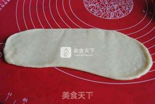 #ACA烘焙明星大赛#蛋黄麻花面包的做法步骤:4