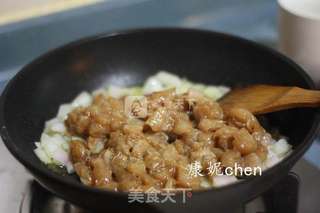  #ACA烘焙明星大赛#浓情鸡肉焗饭的做法步骤：5