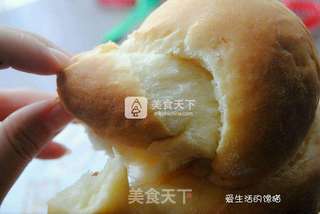#ACA烘焙明星大赛#蛋黄麻花面包的做法步骤:9