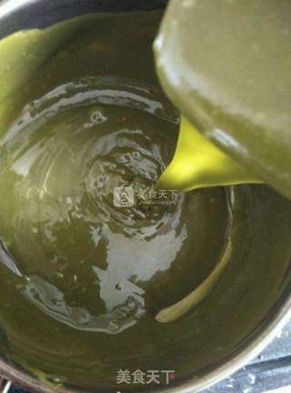 #ACA烘焙明星大赛#抹茶蜜豆蛋糕卷的做法步骤:4