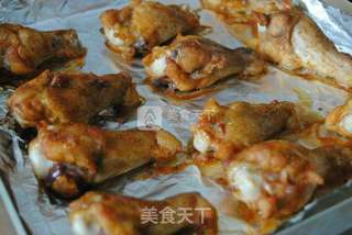#ACA烘焙明星大赛#孜然奥尔良烤翅根的做法步骤:5