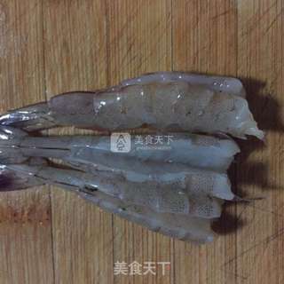 #ACA烘焙大赛#芝士烤虾的做法步骤:2