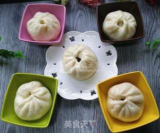 #ACA烘焙明星大赛# 豆沙包子的做法步骤:14