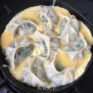 蛋煎饺的做法步骤:7