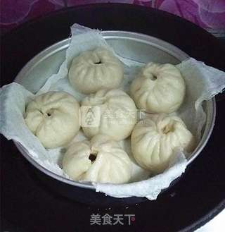 #ACA烘焙明星大赛# 豆沙包子的做法步骤:12