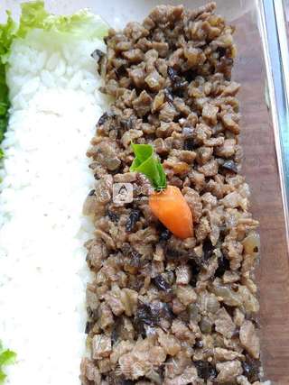 #ACA烘焙明星大赛#小兔子牛肉蔬菜便当的做法步骤:9