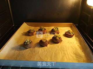 黑椒三鲜烤蘑菇#ACA烘焙明星大赛#的做法步骤:5