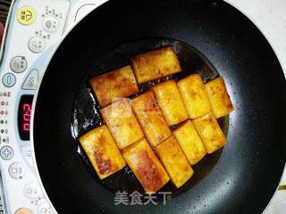 香煎酱油年糕的做法步骤:8