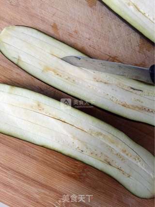蒜蓉烤茄子的做法步骤:2