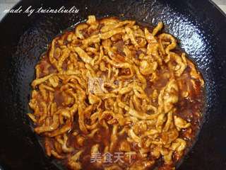 京酱肉丝的做法步骤:10